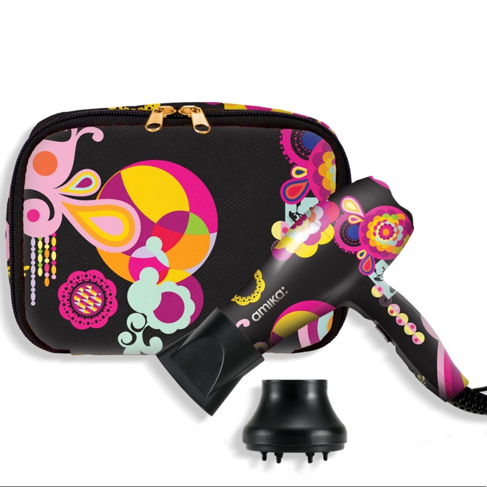 Amika Mini Travel Blow Dryer Hair Dryer